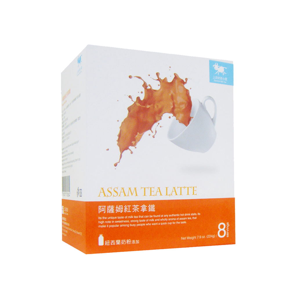 上田奶茶小屋 阿薩姆紅茶拿鐵 ASSAM TEA LATTE 28gX8包